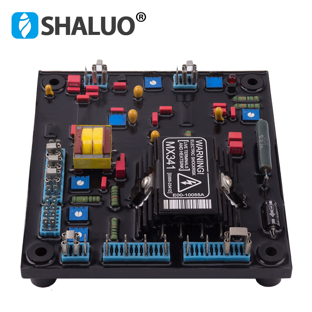 Regulador de voltaje automático Condensador rojo MX341-A MX341 avr