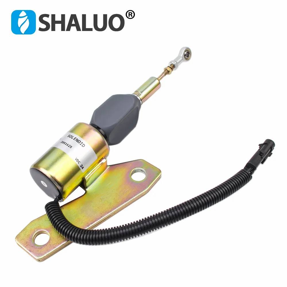 SA-4959 3991625 24V 3991624 12V Válvula solenoide de parada de combustible Interruptor de apagado del motor
