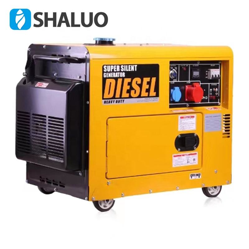3kw 4.6kw 5kw 5.5kw 6kw 6.5kw 7kw 7.5kw 8kw 8.5kw Generador Diesel silencioso monofásico y trifásico Generador Diesel 5kva