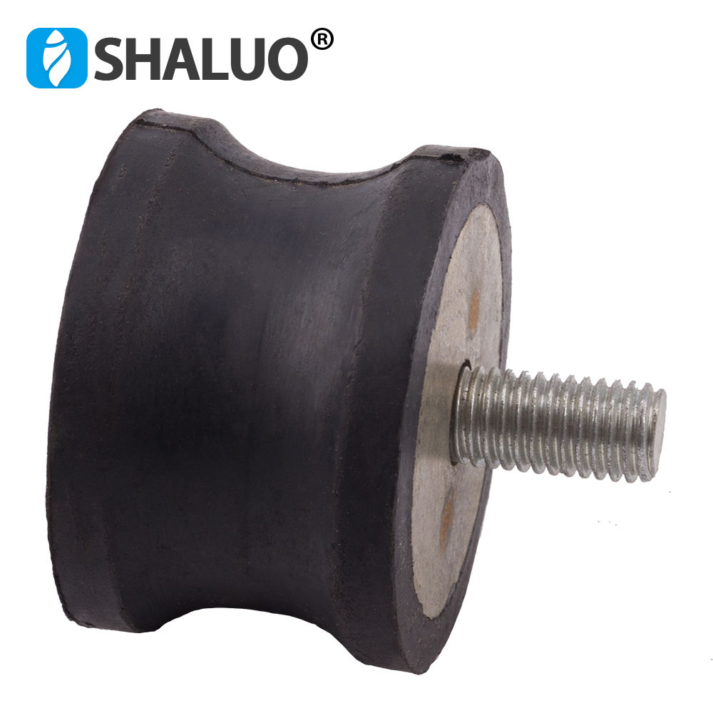Almohadilla antivibración para generador, almohadillas para pies en forma de T, equipo de 120kg, máquina herramienta, almohadilla de goma para pies, almohadilla redonda a prueba de golpes fija