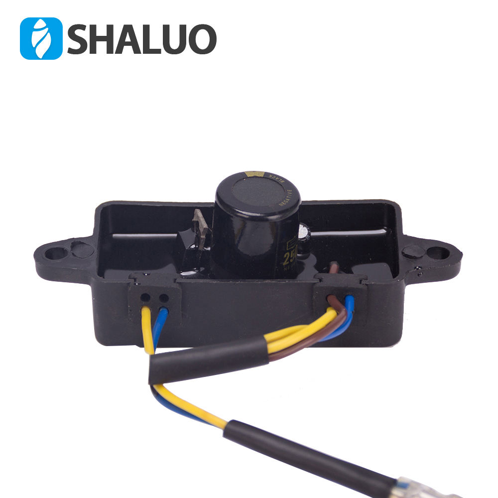 Estabilizador de generador de gasolina, caja de plástico, regulador de voltaje automático AVR 168, 2kw, más barato