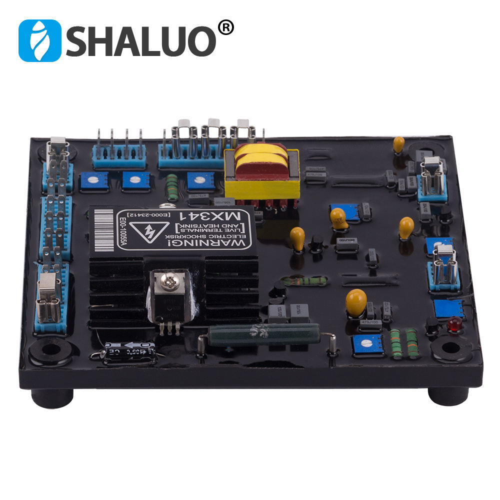 Alternador generador sin escobillas, regulador de voltaje automático trifásico AVR MX341
