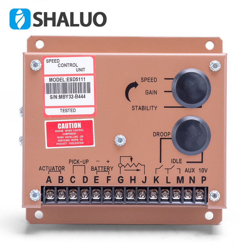 Unidad de control de velocidad del generador esd5111