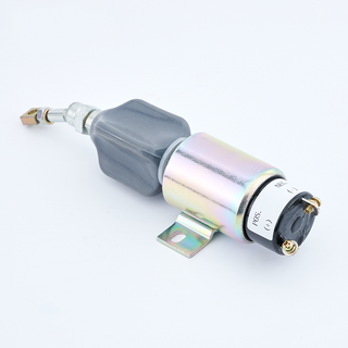 Generador diésel de 12v y 24V, válvula solenoide de parada de motor, extintor de excavadora, interruptor de combustible