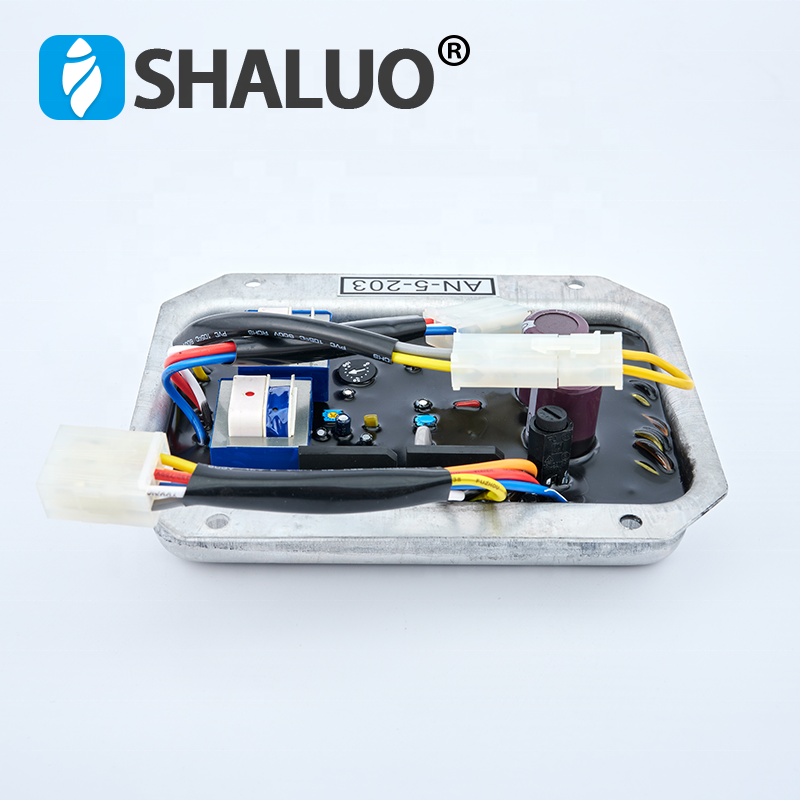 Piezas de repuesto del generador AVR, suministro ajustable de potencia, regulador de voltaje automático AN-5-203 para Denyo Genset